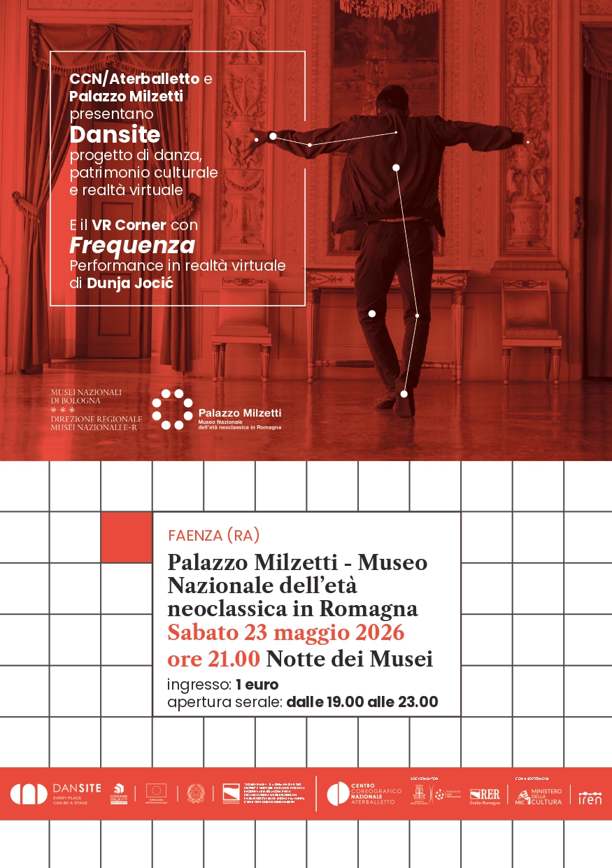 La Notte dei Musei a Palazzo Milzetti. DANSITE - Double Reality - Il Monumento e il suo doppio